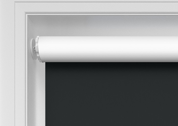 Verona (Blackout), Black - Twist&Fit Roller Blind - Image 10